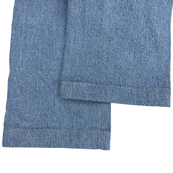 SEZANE Pantalon Droit Justin Straight Leg Jean Size 24 Blue - Picture 11 of 12